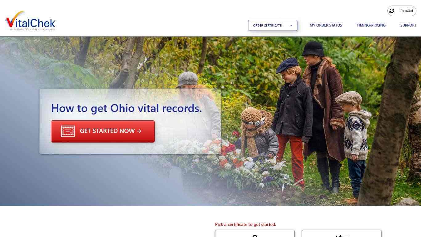 Ohio (OH) Death Certificates | Death Records - VitalChek